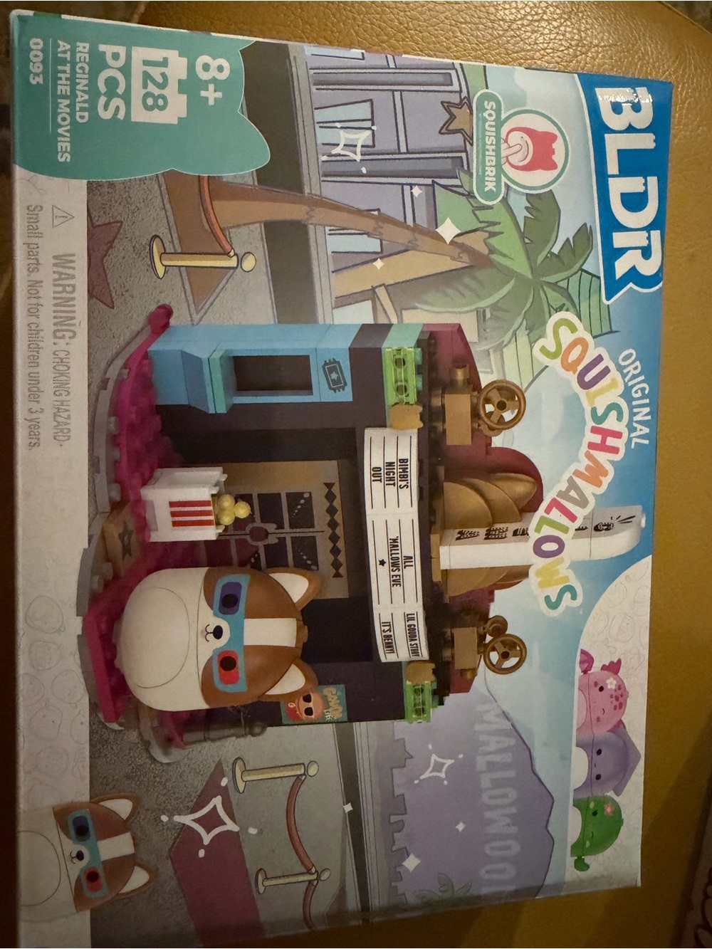 BLDR Squishmallows Movie Theater Building Set - Multicolor